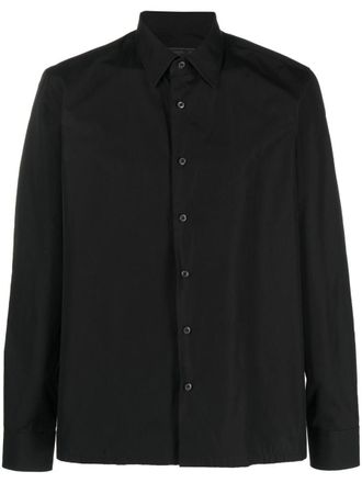 Prada Straight-Cut Cotton Shirt