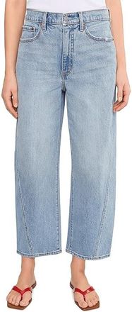 Daze Westward High-rise Seamed Barrel In Pulse Womens Clothing Pulse : 27 27, Denim