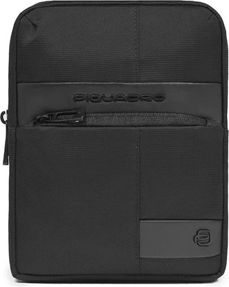 Piquadro Wollem Crossbody Bag - Heren - Schoudertassen - Zwart - ONE Size - Wol - Tassen