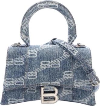 Balenciaga Pre-owned Vintage Handbag - Dames - Vintage Handtas - Blauw - ONE Size - Denim - Vintage