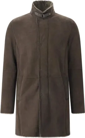 Werner Christ Hombre, Abrigos, Marr&oacute;n, Talla: XL
