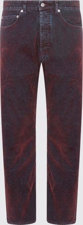 Maison Margiela Jeans straight MM6 Maison Margiela in denim candeggiato