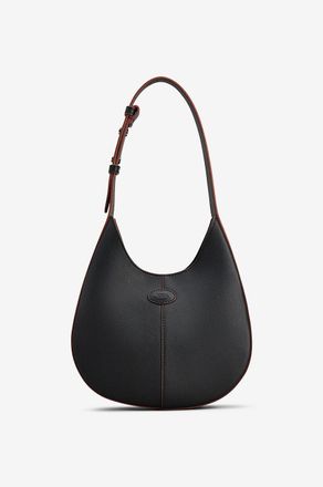 Tod's Schultertasche aus Glattleder Hobo Mini