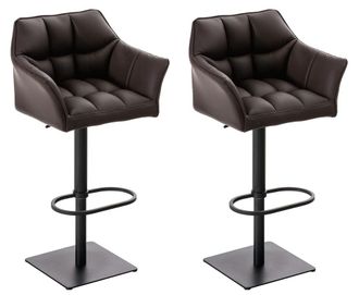 Clp Clp - Set De 2 Taburetes De Bar Damaso Marr&oacute;n Negro