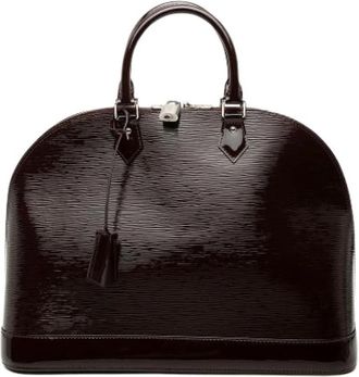 Louis Vuitton Pre-owned Alma GM - Dames - Vintage Handtas - Rood - ONE Size - Leer - Vintage