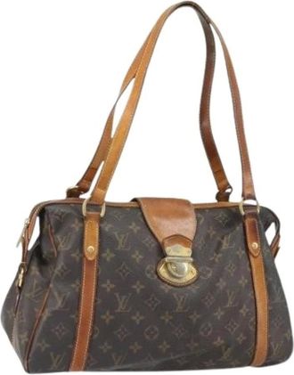 Louis Vuitton Pre-owned Shoulder Bags, female, Brown, Size: ONE SIZE Pre-owned Canvas Shoulder Bag