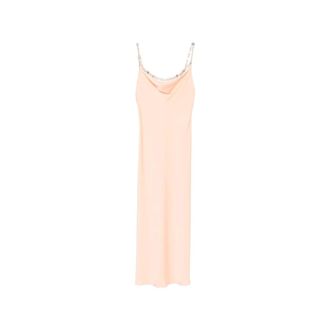 Paco Rabanne Maxi Dresses, female, Pink, Size: XS Rabanne Dresses