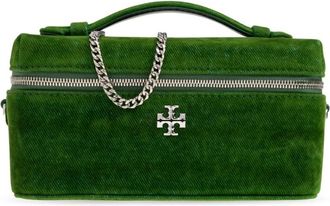 Tory Burch Kira Diamond Handbag - Dames - Handtassen - Groen - ONE Size - Tassen