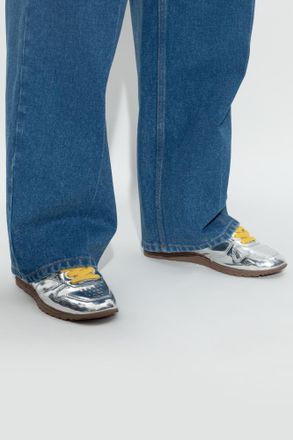 Autry Sports Shoes Windspin Low, Womens, Silver