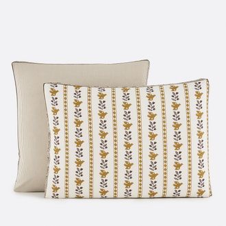 La Redoute Interieurs Kussensloop van gewassen katoen, Rosarius
