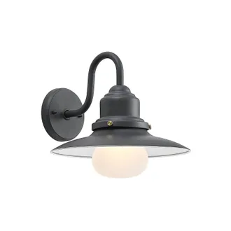 Lindby Lindby - L&aacute;mpara De Pared Exterior roisin En Gris Metal