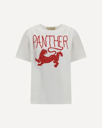 Valentino Printed Cotton T-Shirt Female M