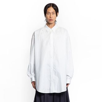 Hed Mayner Pinstriped Shirt