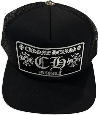 Chrome Hearts Cappello da baseball Miami Exclusive - Nero