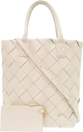 Bottega Veneta Pre-owned Bottega Veneta Lambskin Maxi Intrecciato Cabat Tote 30 Ladies 686L9KO9KNCPHOS5