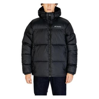 Columbia Capuchonjas Herfst/Winter Collectie - Heren - Winterjassen - Zwart - XL - Polyester - Jassen