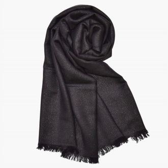 Fraas Womens Metallic Wrap In Black