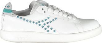 Diadora Sneakers - Dames - Sneakers - Wit - 36 1/2 EU - Leer - Schoenen