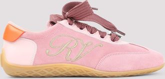 Roger Vivier Pink Low Top Sneakers