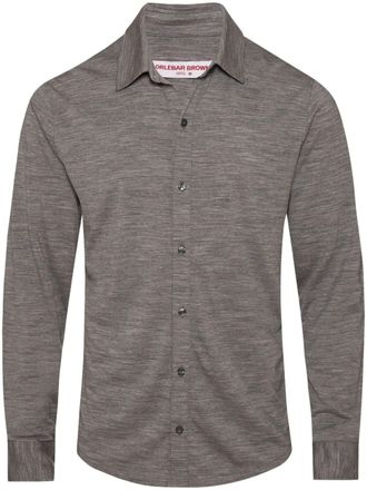 Orlebar Brown Giles overhemd - Grijs