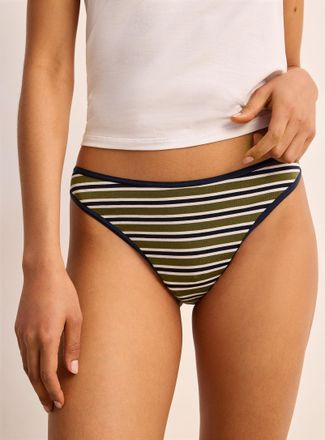 Miiyu Womens Stretch ultra-comfortable cheeky panty Organic cotton & TENCEL TM modal