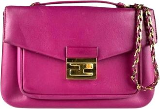 Fendi Pre-owned Cross Body Bags, female, Pink, Size: ONE SIZE Pre-owned Vintage Cross Body Bag