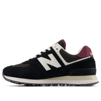 New Balance (WMNS) New Balance 574 Black White Wine Red WL574WBE