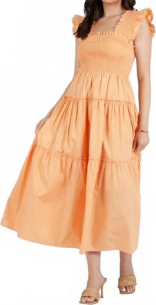Lucca Couture Nan Dress In Peach