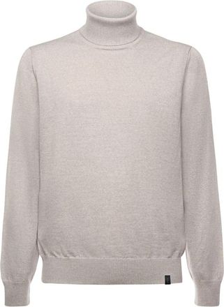 Fay Turtleneck - Heren - Coltruien - Grijs - 2XL - Wol - Truien & Vesten