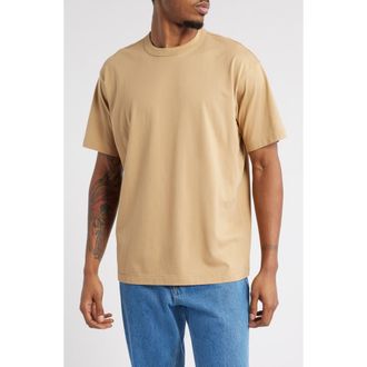 BP. Core Crewneck T-Shirt in Tan Cartouche at Nordstrom, Size Xx-Large