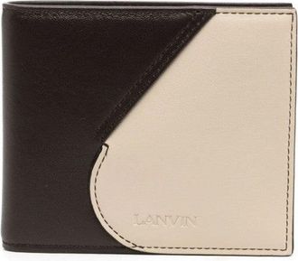 Lanvin Hobo Tie Logo Bifold Wallet