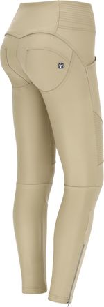 Freddy Push up WR.UP similpelle con impunture e zip sulle gambe