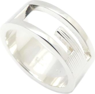 Gucci Silver 925 Band Ring (Pre-Owned)