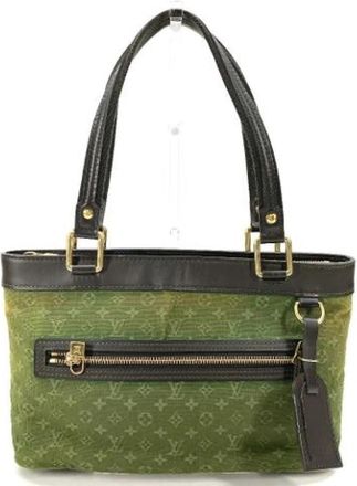 Louis Vuitton Pre-owned Monogram Mini Shoulder Bag - Dames - Vintage Schoudertas - Groen - ONE Size - Vintage