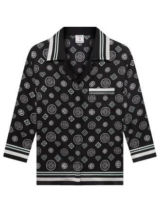 Casablanca Monogram Pajama Shirt