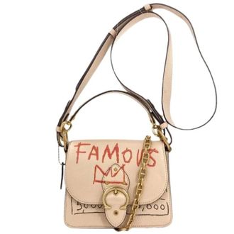 Coach Pre-owned Cross Body Bags, female, Beige, Size: ONE SIZE Pre-owned Shoulder bag