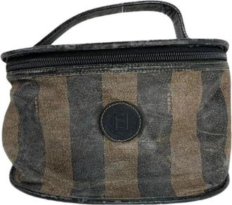 Fendi Pre-owned Mini Bags, female, Brown, Size: ONE SIZE Pre-owned Leather Mini Bag