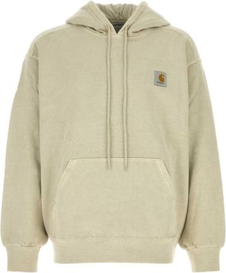 Carhartt Work in Progress Hooded Vista Sweat - Heren - Hoodies - Beige - M - Katoen - Hoodies & sweatvesten