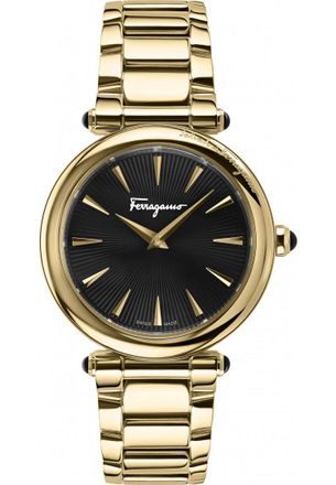 Ferragamo Womens SFYP00620 Ladies Idillio Watch - Gold - One Size