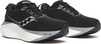 Saucony Womens Triumph Twenty Two Sneaker In Black White