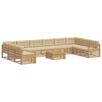 vidaXL Juegos De Sof&aacute;s 11 Uds. Vidaxl