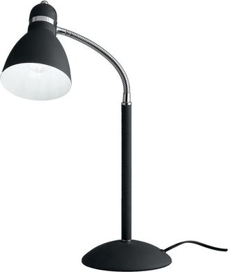 Fan Europe Lampada da tavolo people in metallo nero con diffusore orientabile