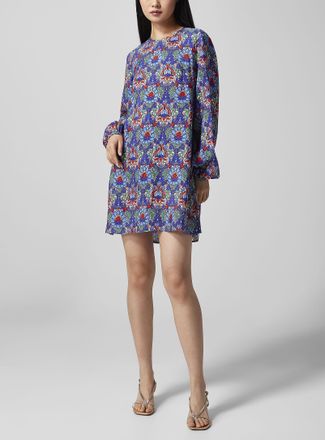 Liberty Womens Puff-sleeve floral dress