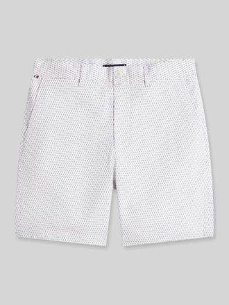 Tommy Hilfiger Regular Fit Chinoshorts aus Baumwoll-Mix in Weiss, Gr&ouml;&szlig;e 30