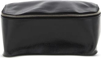 Rick Owens Toilettas met gegraveerde rits - Zwart