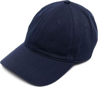 Lacoste solid-color baseball cap - unisex - Organic Cotton - One Size - Blue