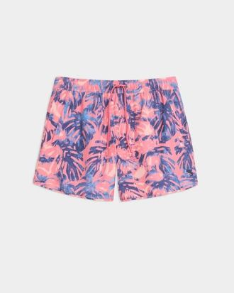 Salt Life Palm Breeze Aquatrunks in Ocean Coral at Nordstrom, Size Large