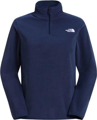 The North Face Glacier Fleece 1/4 Zip Jacket Fleecepullover f&uuml;r Damen | blau