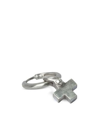 Parts Of Four cross-charm earring - unisex - Sterling Silver - One Size