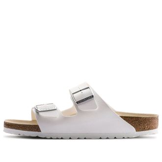 Birkenstock Arizona Birko Flor Narrow Fit White 0051733